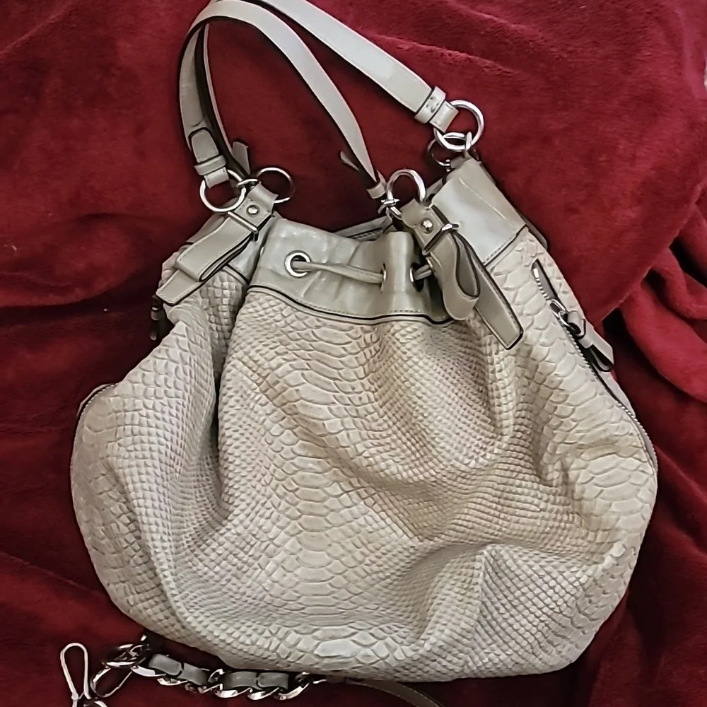 Coach Madison Python Bag!! - Picture 2 of 9